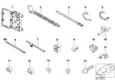 Различные держатели провода