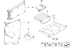 Детали SA 639 в багажном отделении