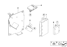 Детали SA 644 в багажнике