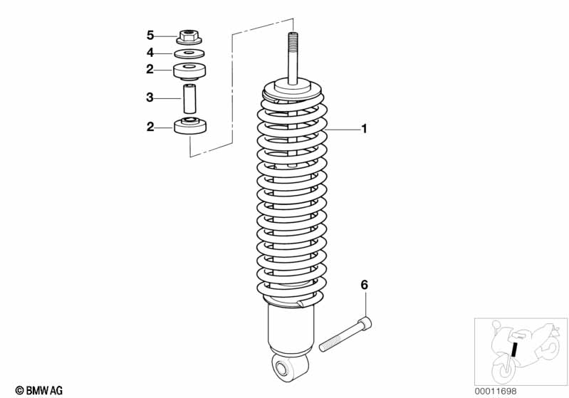 Амортизационная стойка Пд