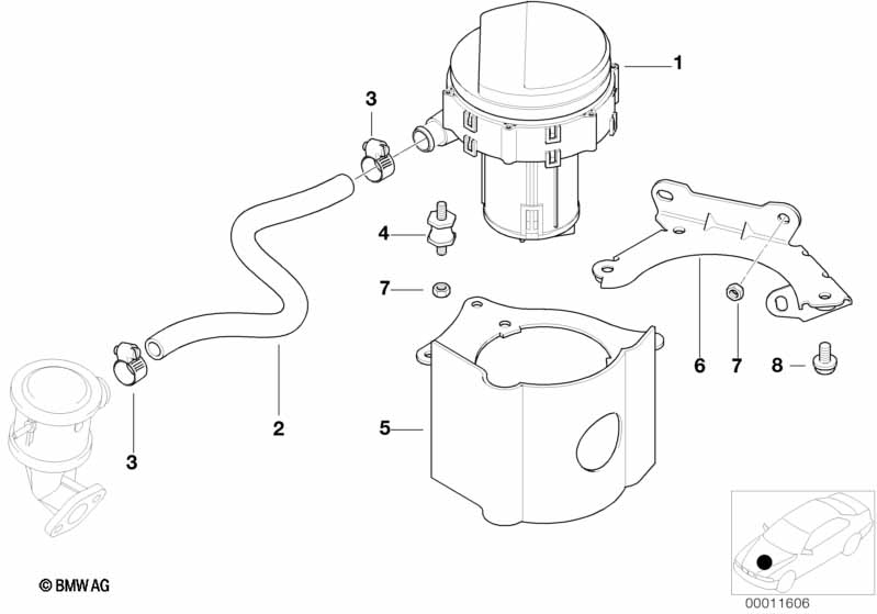 Воздушный нагнетатель сист. нейтрал.ОГ