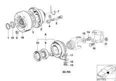 ШРУС промежут.опоры карданного вала
