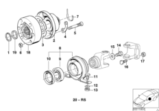 ШРУС промежут.опоры карданного вала