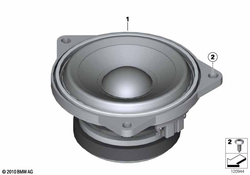 Винт самонарезающий со сферич.головкой