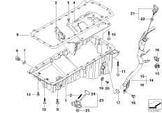 Масляный картер/маслоизмерит.приспособл.