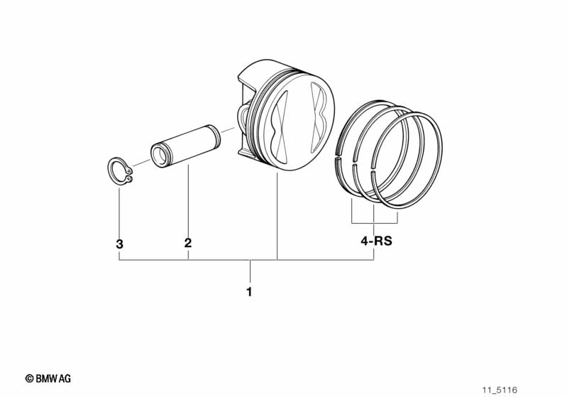 Детали поршня