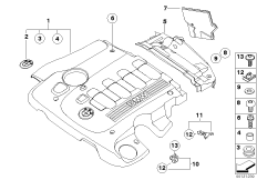 Звукоизоляционный кожух двигателя