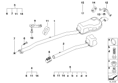 Задний дополнительный глушитель