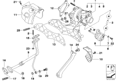 Турбонагнетатель со смазкой