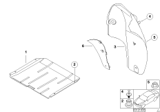 Различные детали кузова