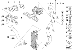 Система впуска воздуховода наддув.возд.