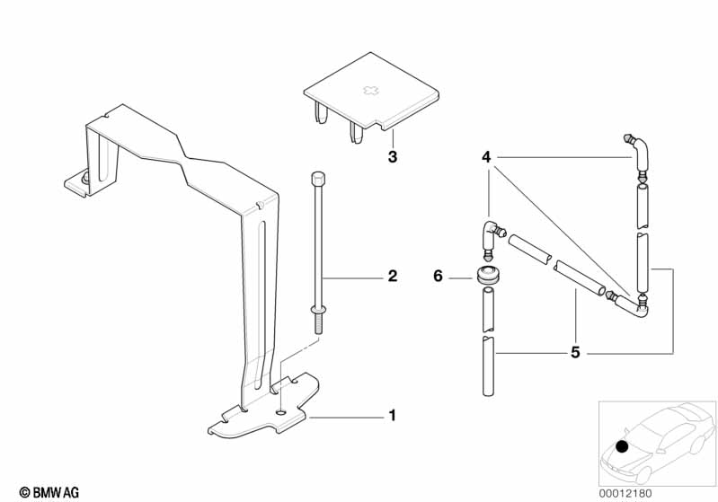 Держатель аккумуляторной батареи