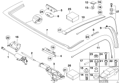 Складной верх дополнительные элементы