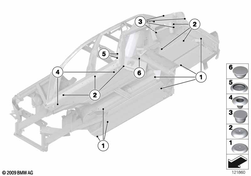 заглушка днища