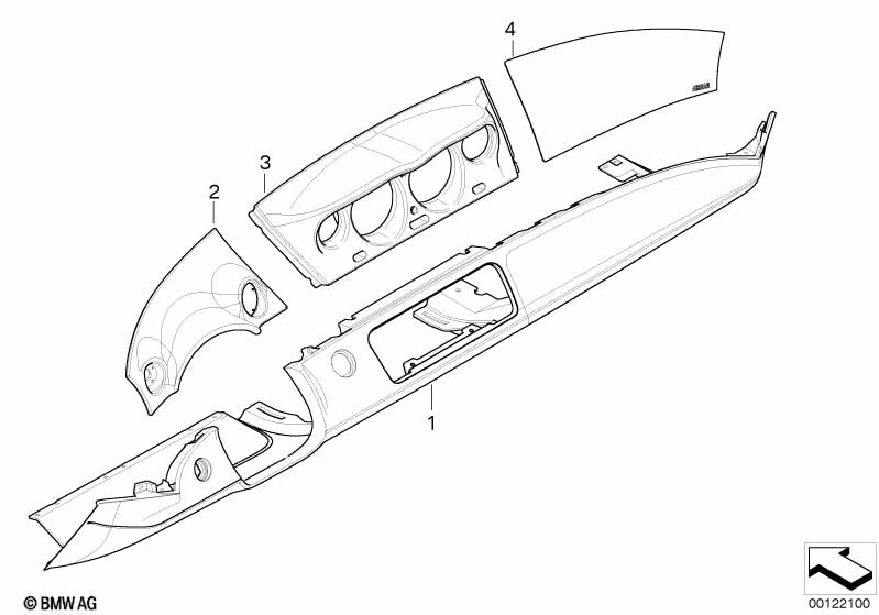Индивид.облицовка панели приборов