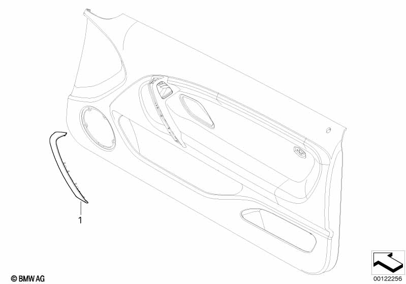 Накладка ручки двери Individual