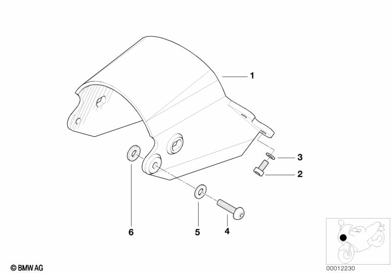 Кронштейн фары