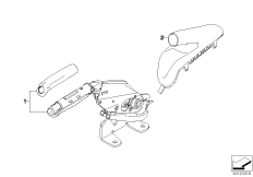 Индивид.рычаг стояночного тормоза/чехол
