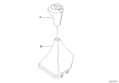 Рукоятка рычага ПП/инд.чехол