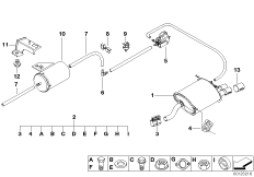 Система выпуска ОГ Зд