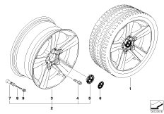 Л/c диск BMW со звездообр.спиц.диз.119
