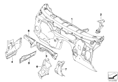 Детали щитка передка