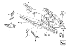 Кронштейн передка Л