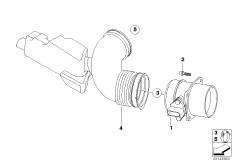 Термоанемометрический расходомер воздуха