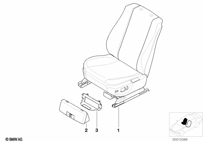 Сиденье Пд в сборе