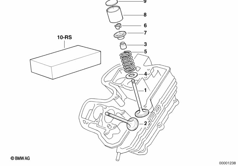 Впуск./выпуск.клапан мех.клап.газораспр.