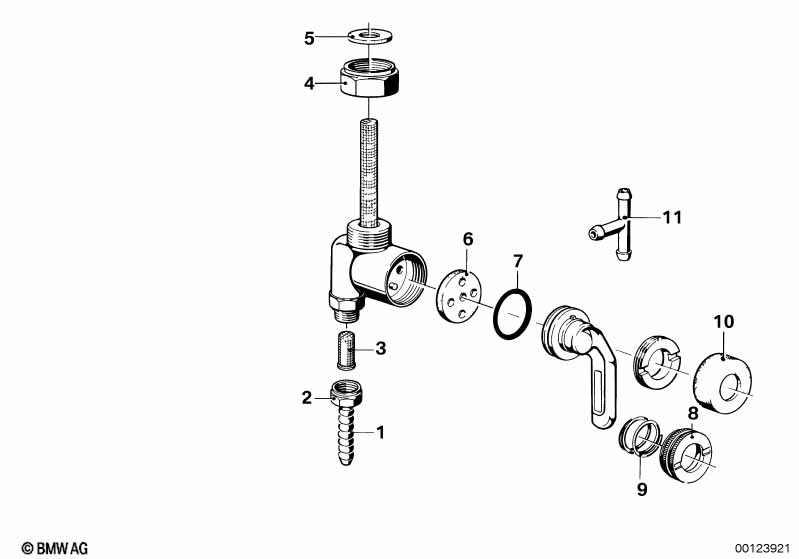 Топливный кран Karcoma