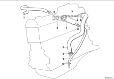 Система вентиляц.картера/маслоотделитель