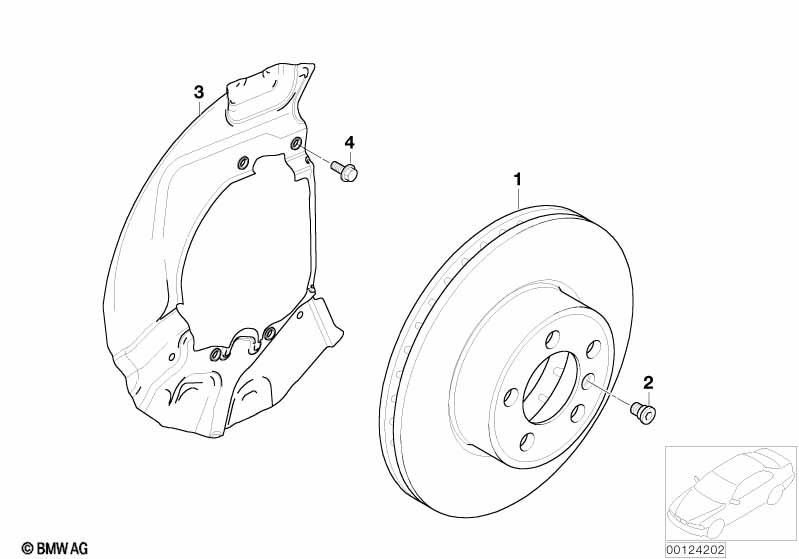 Диск тормозного механизма перед.колеса