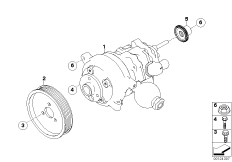 Насос гидроусил.рул.упр./Dynamic Drive