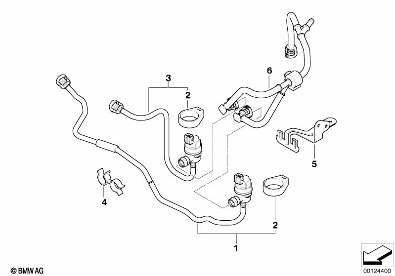 Клапан вентиляции топливного бака