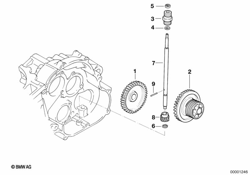 Привод тахометра