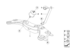 Крепление коробки передач/АКПП