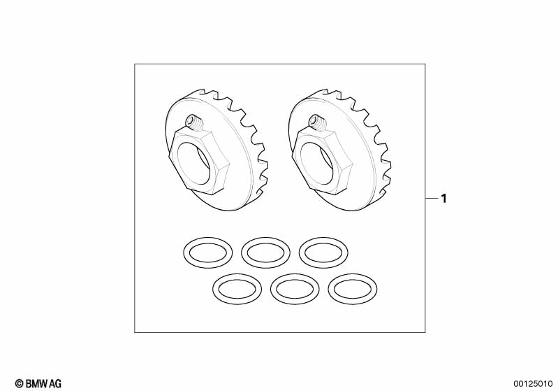 Headlamp adjuster Kit