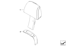 Индивидуальный подголовник спорт.сид.
