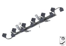 Жгут проводов форсунки