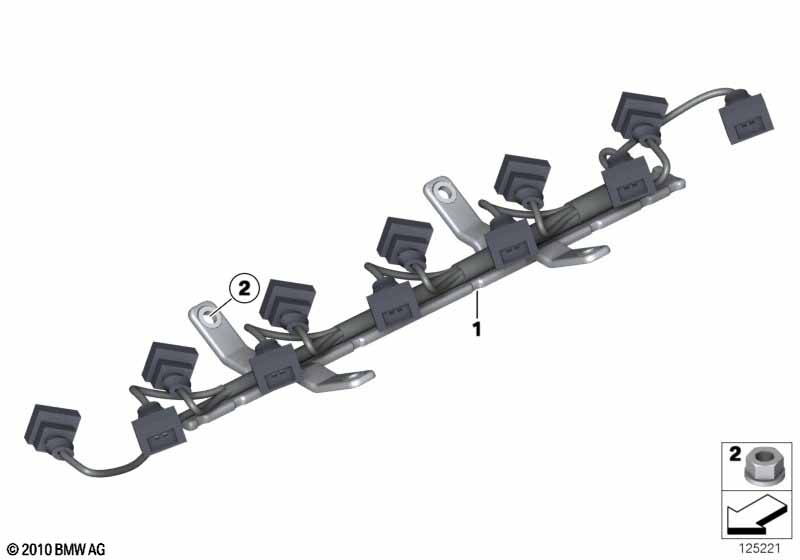 Жгут проводов форсунки