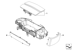 Индивид.центр.консоль/подлок. Ср