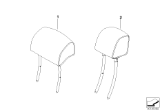 Индивидуальный подголовник Ср Зд кожа