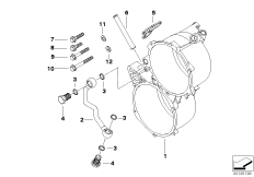 Элементы крепления генератора