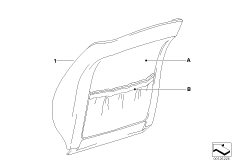 Зд панель баз./спорт.сиденья Individual