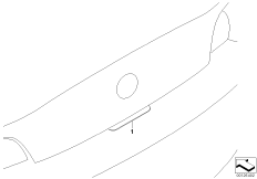 Ручка для багажника e-85
