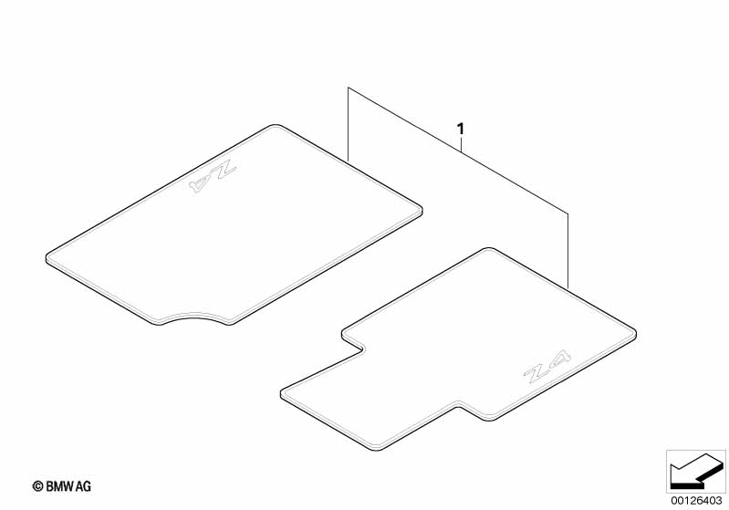 Напольные коврики Z4