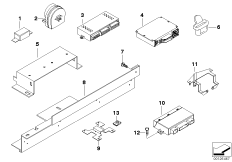 Блоки управления, сирена, усилитель