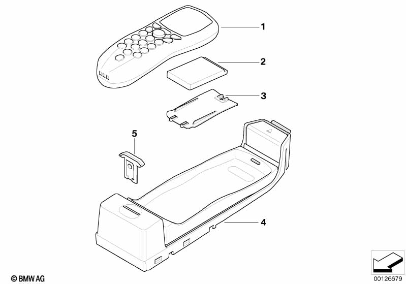 Детали SA 638 в центральной консоли