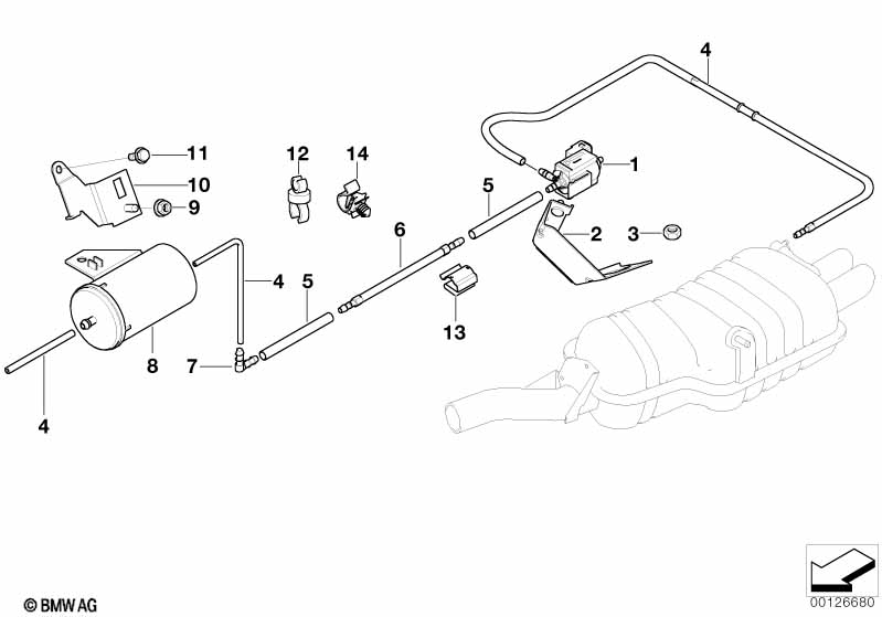 Вакуумное управление заслонкой глушителя